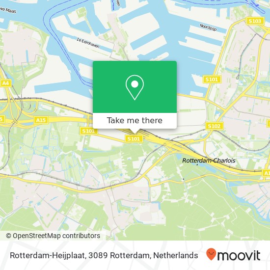 Rotterdam-Heijplaat, 3089 Rotterdam map