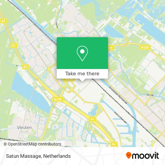 Satun Massage map