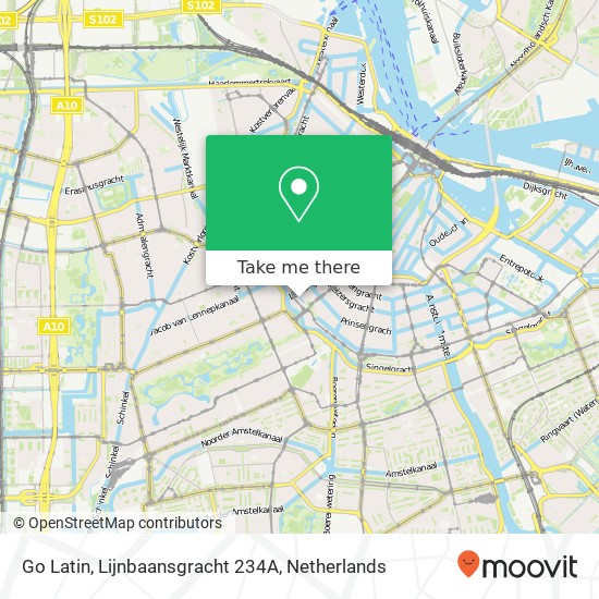 Go Latin, Lijnbaansgracht 234A map