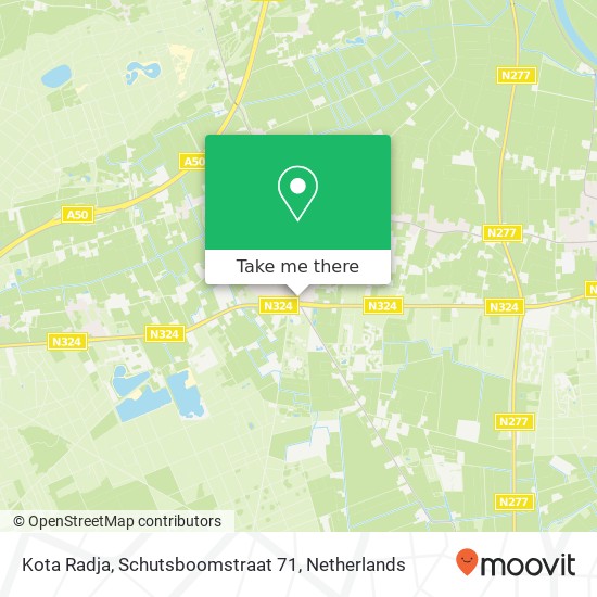 Kota Radja, Schutsboomstraat 71 map