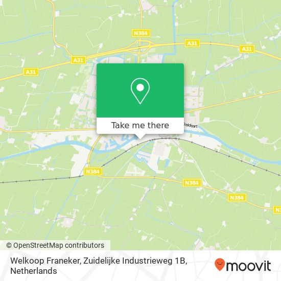 Welkoop Franeker, Zuidelijke Industrieweg 1B map