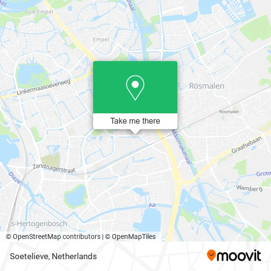Soetelieve map