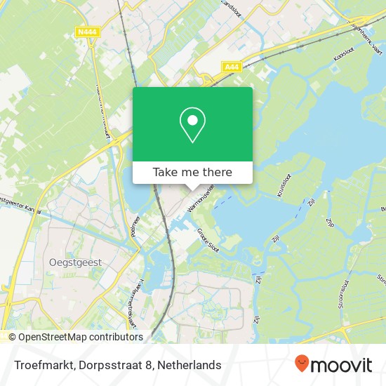 Troefmarkt, Dorpsstraat 8 map