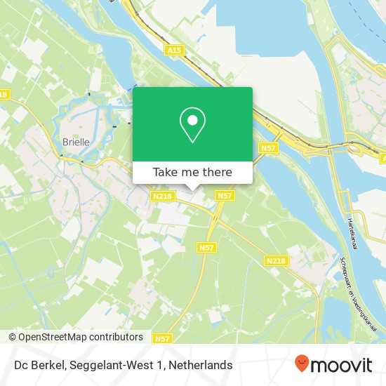 Dc Berkel, Seggelant-West 1 map