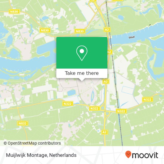 Muijlwijk Montage, Manetplein 18 map
