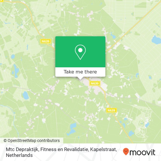 Mtc Depraktijk, Fitness en Revalidatie, Kapelstraat map