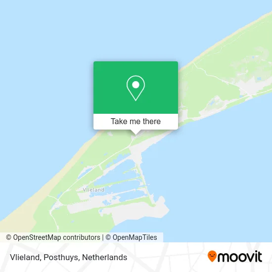 Vlieland, Posthuys map