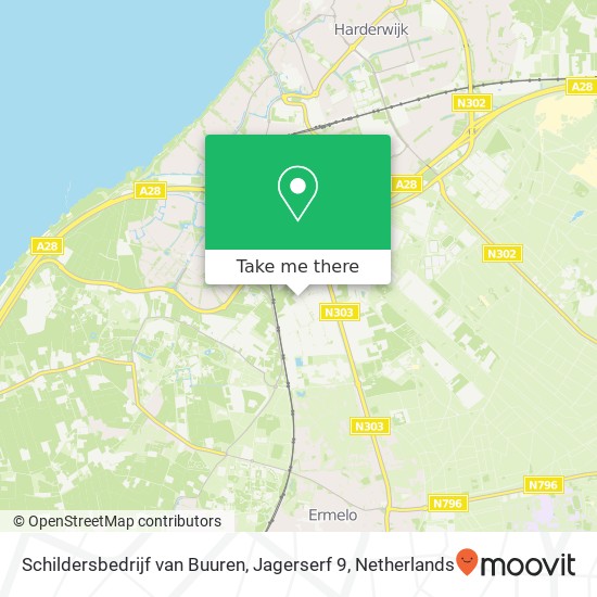 Schildersbedrijf van Buuren, Jagerserf 9 map