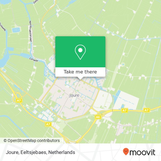 Joure, Eeltsjebaes map