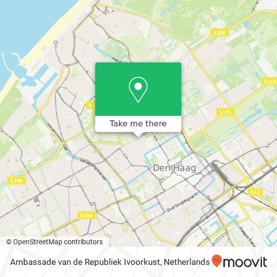 Ambassade van de Republiek Ivoorkust map