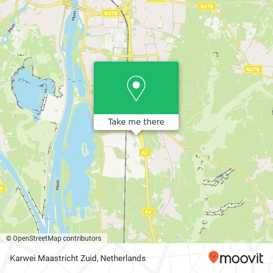 Karwei Maastricht Zuid map