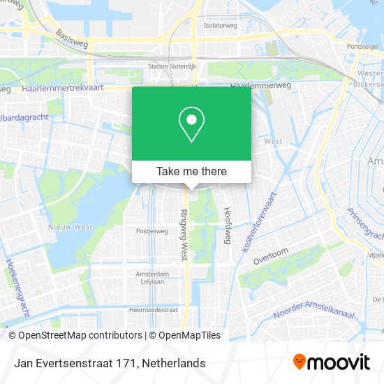 Jan Evertsenstraat 171 map