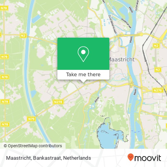 Maastricht, Bankastraat map