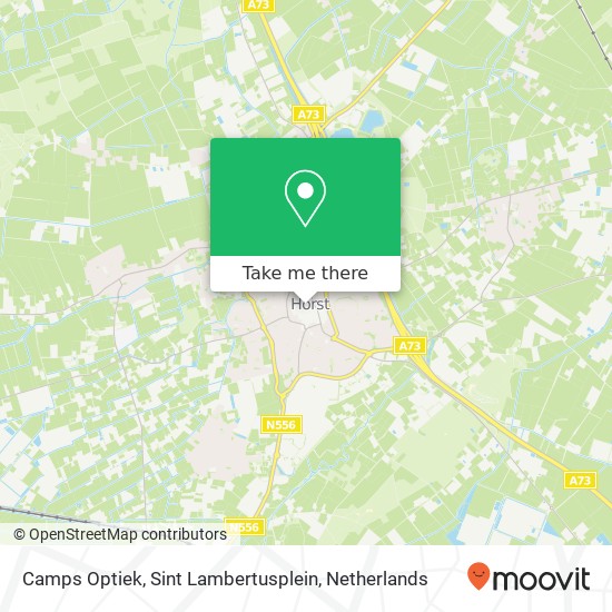 Camps Optiek, Sint Lambertusplein Karte