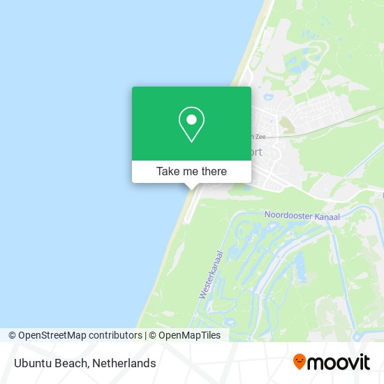 Ubuntu Beach map