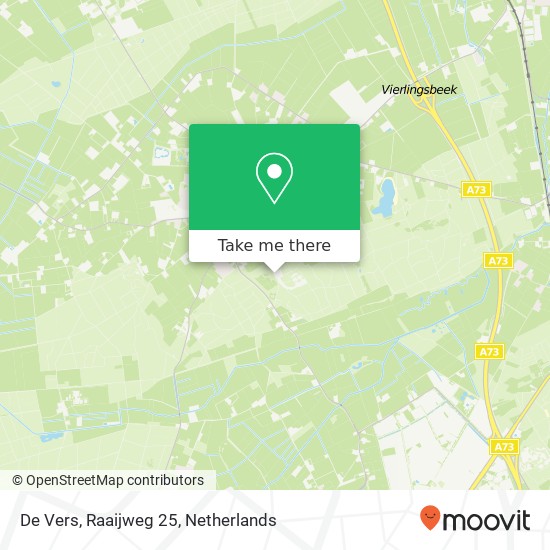 De Vers, Raaijweg 25 map