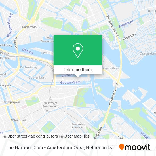 How to get to The Harbour Club - Amsterdam Oost by Bus, Train, Light Rail  or Metro?
