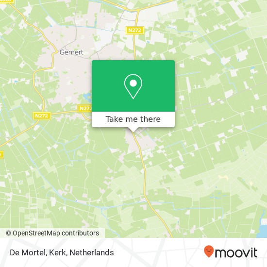 De Mortel, Kerk map