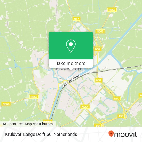 Kruidvat, Lange Delft 60 map