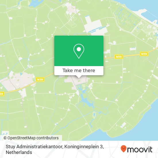 Stuy Administratiekantoor, Koninginneplein 3 map