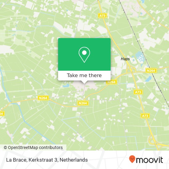 La Brace, Kerkstraat 3 map