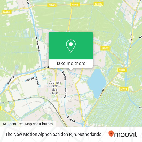 The New Motion Alphen aan den Rijn Karte