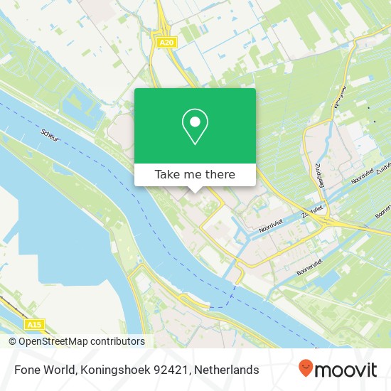 Fone World, Koningshoek 92421 map