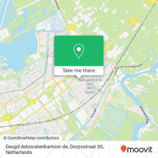 Deugd Advocatenkantoor de, Dorpsstraat 30 map