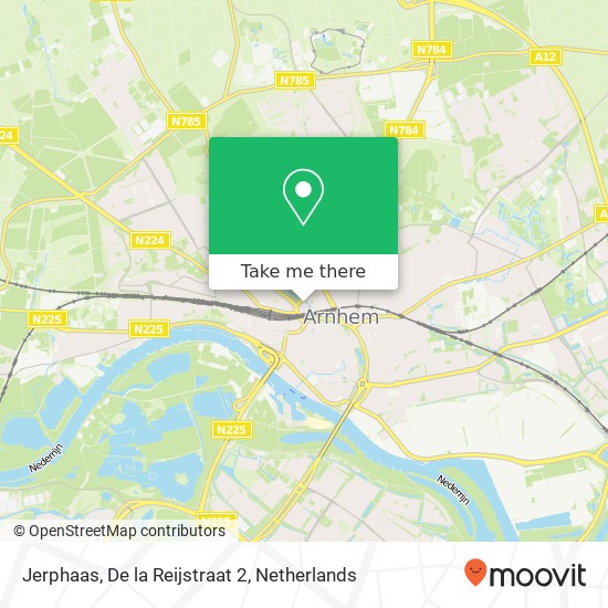 Jerphaas, De la Reijstraat 2 map