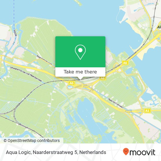 Aqua Logic, Naarderstraatweg 5 map