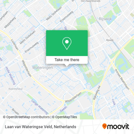 Laan van Wateringse Veld map
