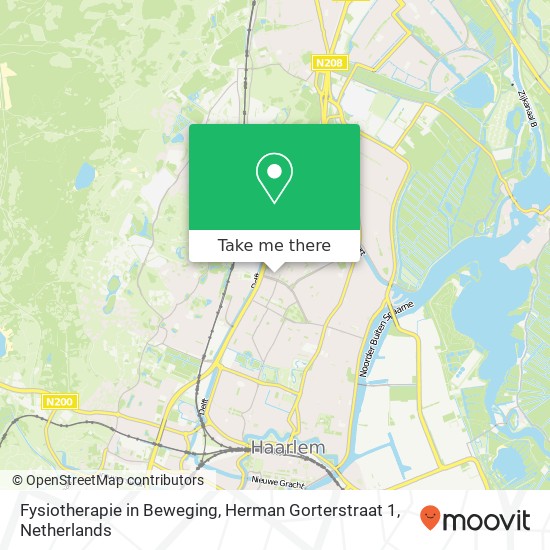 Fysiotherapie in Beweging, Herman Gorterstraat 1 map