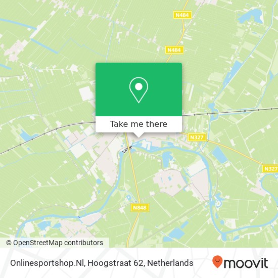 Onlinesportshop.Nl, Hoogstraat 62 Karte