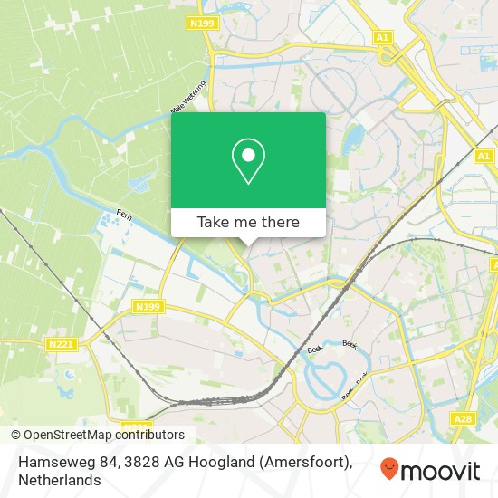 Hamseweg 84, 3828 AG Hoogland (Amersfoort) map