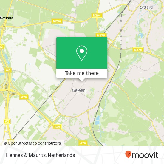 Hennes & Mauritz map