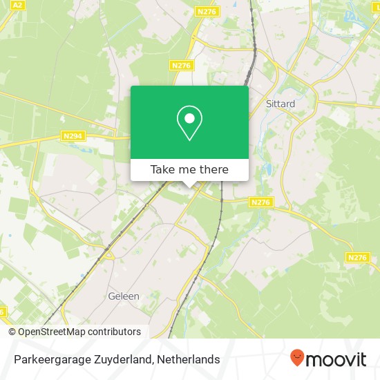 Parkeergarage Zuyderland map