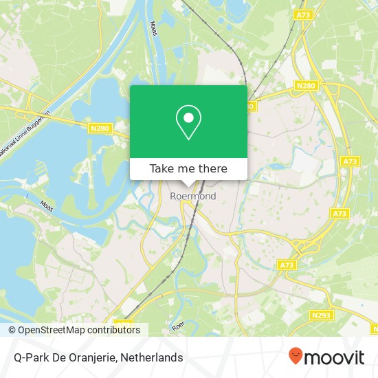 Q-Park De Oranjerie map