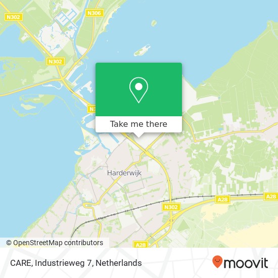CARE, Industrieweg 7 map