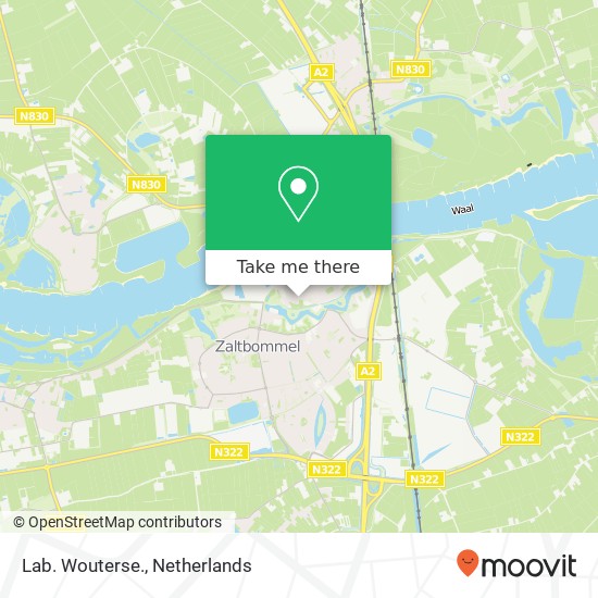 Lab. Wouterse. map