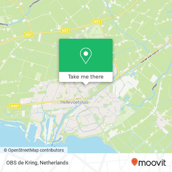 OBS de Kring map