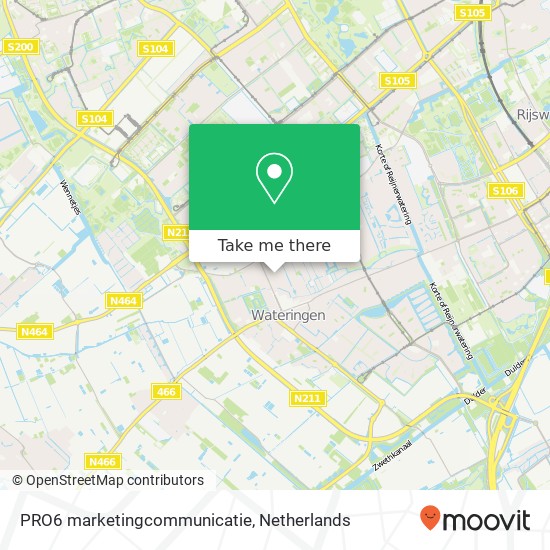 PRO6 marketingcommunicatie Karte