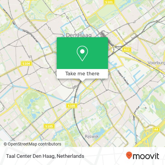 Taal Center Den Haag map