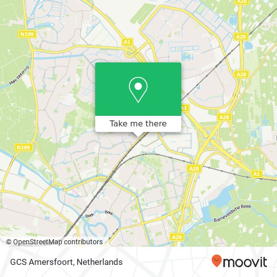 GCS Amersfoort map