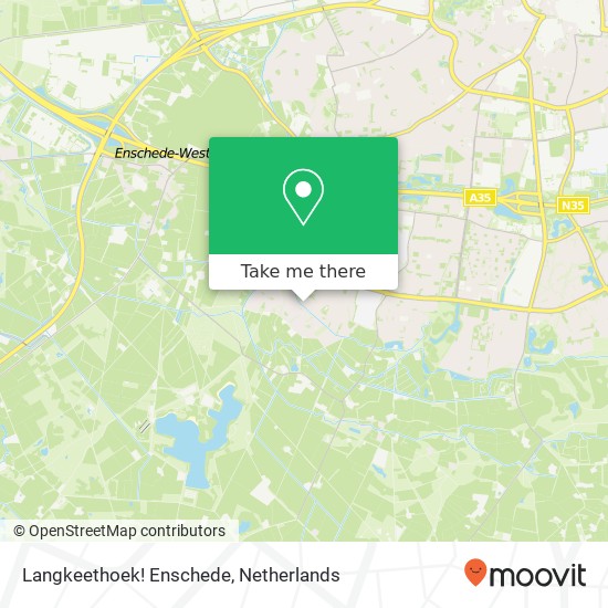 Langkeethoek! Enschede Karte