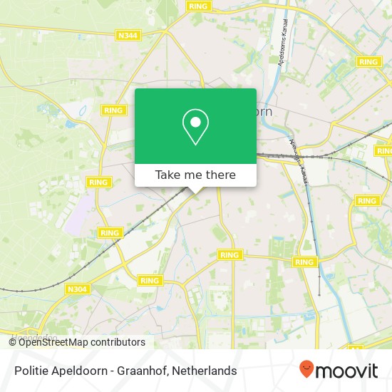 Politie Apeldoorn - Graanhof Karte