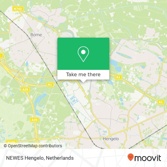 NEWES Hengelo map