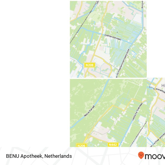 BENU Apotheek map