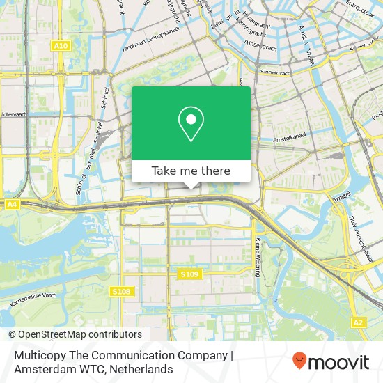 Multicopy The Communication Company | Amsterdam WTC map