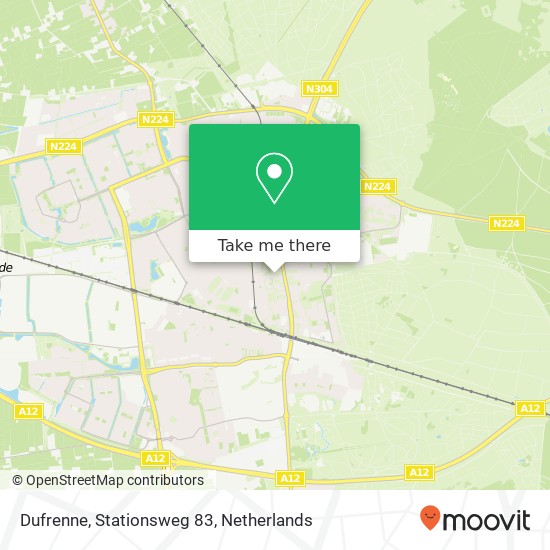 Dufrenne, Stationsweg 83 map