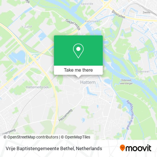 Vrije Baptistengemeente Bethel Karte